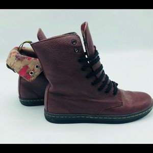 Burgundy Dr Martens